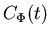 $C_{\Phi}(t)$